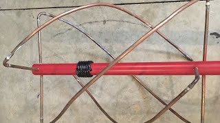 Homemade QFH Antenna Made From Copper Tubing Used For NOAA Weather Satellite Images [upl. by Soren989]