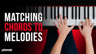 Matching Piano Chords To Melodies Piano Lesson [upl. by Irrol]