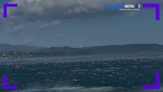 💨 La tempête Larisa frappe durement la Corse [upl. by Sanfo]