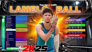 Best Tall Point Guard Build in 2K25 Lamelo Ball Build 2k25 [upl. by Bick]