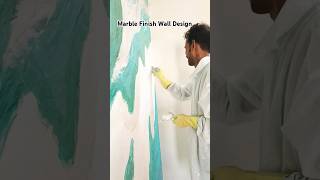 New Painting Venetian Plaster marble design painting stuccopaintart art shorts [upl. by Noami]