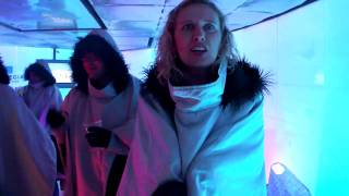 Crazy Cold Svedka Ice Bar at Norwegian Epic [upl. by Boycie953]