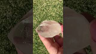 I Ground and Polished To Create This Rutilated Quartz Semi Polished Generator rutilatedquartz [upl. by Apthorp250]