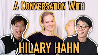 TwoSetViolin Archive  Conversing with Hilary Hahn Performing in 2020 AI Music New Violins etc [upl. by Ylrebmi]