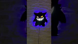 Tutorial Luminária do Gengar [upl. by Atteuqahs]