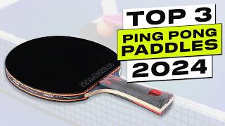 Top 3 BEST Ping Pong Paddle on Amazon [upl. by Celik]