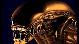 Video Game Deaths Alien 3 SNES Death AnimationGame Over [upl. by Vivienne]