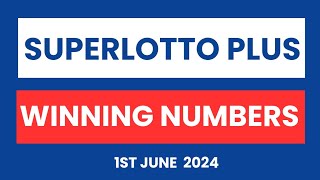 California SuperLotto Plus Winning Numbers 1st June 2024 [upl. by Esten]