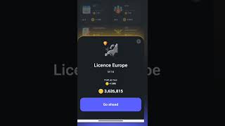 How to unlock License Europe on Hamster Kombat daily combo [upl. by Ecinreb]