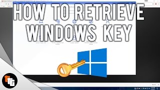 How to Retrieve Windows Product Key 2017 [upl. by Eldwon565]