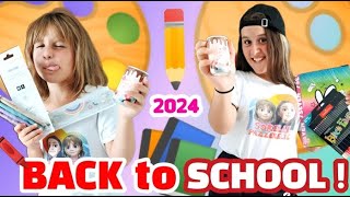 BACK TO SCHOOL 2024 COMPRIAMO le COSE per LA SCUOLA ▪️ VLOG ▪️ sorellepazzerelle [upl. by Margaret]