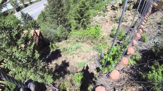 Cliffside Zipline Tour in Idaho Springs 2014  New Elements [upl. by Guevara]