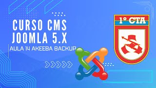 JOOMLA 5x【 AULA 14 】 AKEEBA BACKUP [upl. by Yellac]