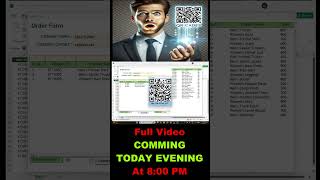 Generate UPI QR Code Using Excel VBA excelvba excel vba [upl. by Dovev]