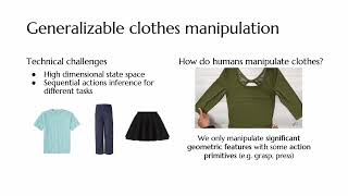 RMDO 2024 Generalizable Clothes Manipulation with Large Language Model [upl. by Carolin116]