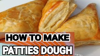 Puff Pastry Dough Recipe  Home Made Puff Pastry Dough By happycookingvlogs [upl. by Zizaludba192]