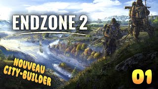 On teste le nouveau citybuilder ENDZONE 2  épisode 01 [upl. by Aremmat]