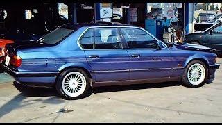 BMW ALPINA B12 50 E32 7 series Quick look [upl. by Yahs822]