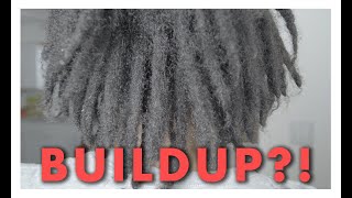 Combing my locs out  How to remove buildup from locs [upl. by Rye525]