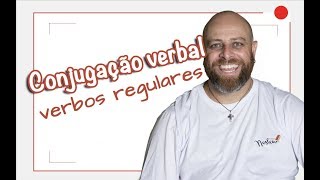 Conjugação Verbal  verbos regulares Prof Noslen linguaportuguesa live [upl. by Ynnol]