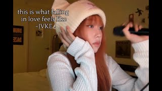 JVKE  this is what falling in love feels like💗Madi Cover [upl. by Ahsatak]