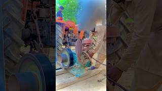 Tube well tractor diesel engine start up shortsfeed tractorengine shortsviral [upl. by Treharne]