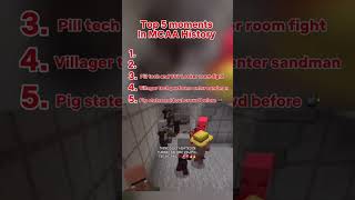 Top 5 MCAA Moments OF ALL TIME mcaa minecraftshorts minecraft football footballshorts [upl. by Idnar82]