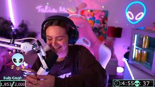 Talia Mar Reacts To VikkStar New House [upl. by Fulvi]