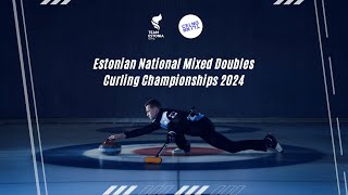 Estonian National MD Curling Championships 2024 R5 [upl. by Aivilys]