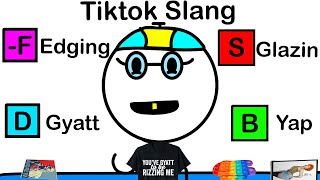 Every Tiktok Slang Word RANKED [upl. by Elin]