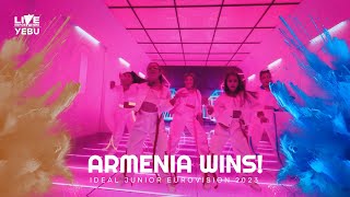 Yan Girls Wins  Armenia 🇦🇲  Ideal Junior Eurovision 2023 [upl. by Enelrahs]