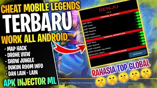 NEW CHEAT APK INJECTOR MOD MENU ML TERBARU 2024 – MAP HACK DRONE VIEW ROOM INFO DUKUN MOBILE LEGENDS [upl. by Aroon]