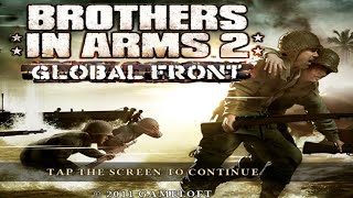 Brothers in arms 2 global front modo campanha história no Android [upl. by Randie67]