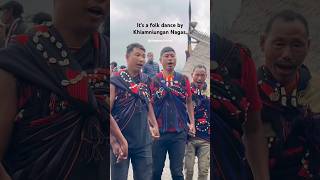 I danced with the Khiamniungan tribe in Hornbill Festival of Nagaland hornbillfestival nagaland [upl. by Bethesda]