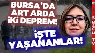 Bursa Gemlik ve Mudanyada Art Arda İki Deprem Bursada Deprem Sonrası Bunlar Yaşandı [upl. by Mcneil]