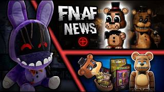 FNaF Plus Figure Withered Bonnie Plush New Merch Company and More  FNaF News [upl. by Chiang]