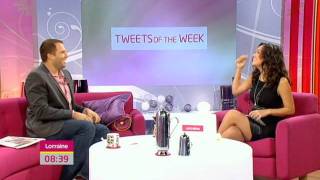 Myleene Klass  Sexy Black Dress amp Fk Me Heels  17Sep10 [upl. by Onibag]