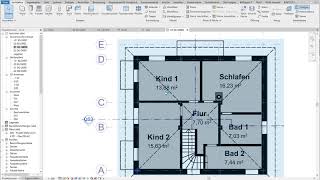 Revit Grundkurs 23 Modellieren der OGAußenwände [upl. by Lobel]