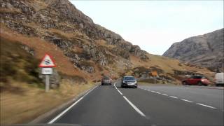 Driving Through Glencoe  Part 1 The Beauty Of Scotland [upl. by Johppah245]