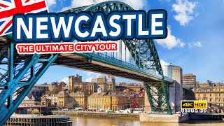 NEWCASTLE UPON TYNE  The ultimate tour of Newcastle City Centre [upl. by Countess]