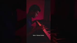 Moonu X Kanave Kanave Piano Cover  Tamil Keyboard  Tamil Piano  Tamil Status Video  shorts [upl. by Otrebcire247]