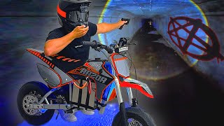 I Took My Mini Moto into “The Ghost Tunnel” [upl. by Ylra]