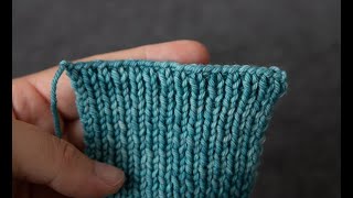 Bind off in pattern 1x1 rib [upl. by Hillari]