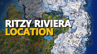 Ritzy Riviera Fortnite Location [upl. by Wescott521]