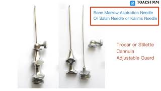 Bone Marrow Aspiration Needle  Salah’s Needle  Kalima Needle  Biopsy Needle [upl. by Aneeuq]