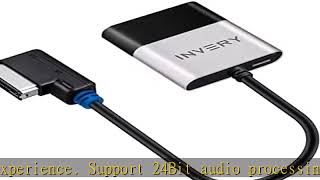 INVERY Airdual Bluetooth 50 aptXHD Adapter Compatible for Audi MMI 3G AMI Music InterfaceAudi Sy [upl. by Denna]