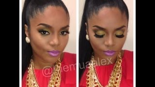 Love and Hip Hop Atlanta Reunion OFFICIAL Rasheeda Makeup Tutorial The Originator [upl. by Gusba]