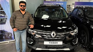 New Renault Triber 2024 Walkaround  Features Interior Price Range amp More  Renault Triber 2024 [upl. by Amilas]