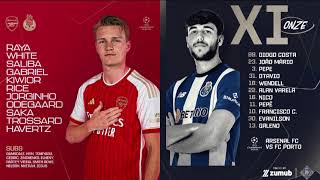 Arsenal 10 FC Porto  UEFA Champions League 202324  Talksport commentary [upl. by Redmund]