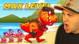 I Unlocked MAX LEVEL DINO ARMY [upl. by Aiek]